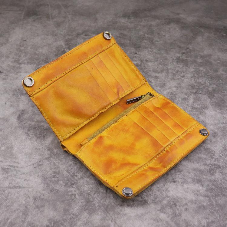 Handmade Leather Wallet Multi-card Slots Wallet