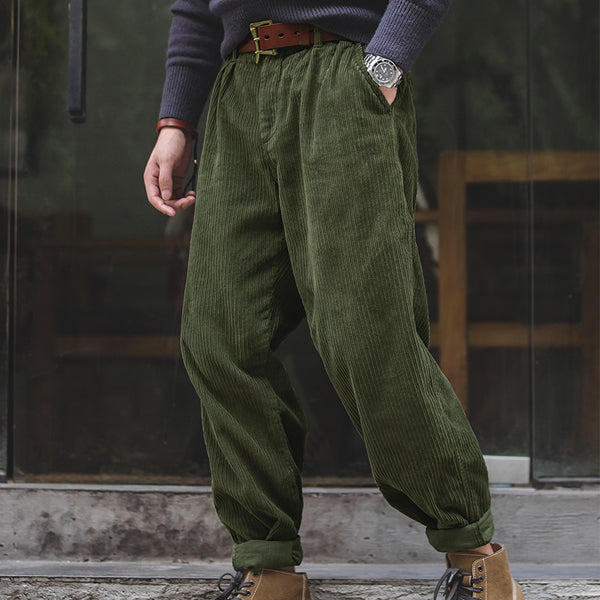 Men's 90s Vintage Plus Velvet Corduroy Pants