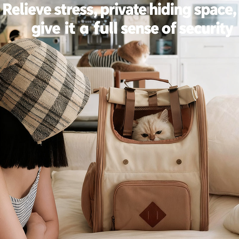 Large Capacity Pet Cat Portable Backpack