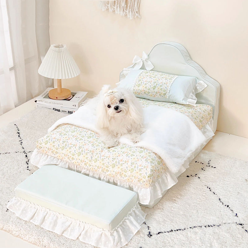 Pure Cotton Detachable Washable Pet Soft Bed
