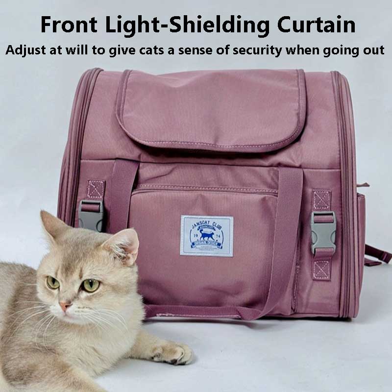 Breathable and Expandable Portable Cat Backpack