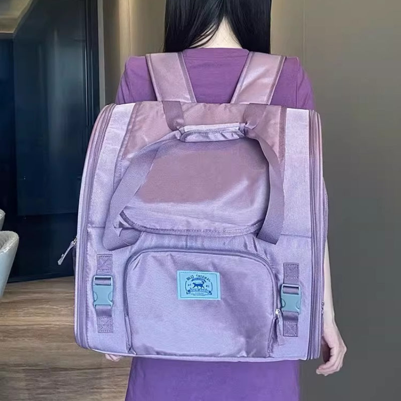 Breathable and Expandable Portable Cat Backpack