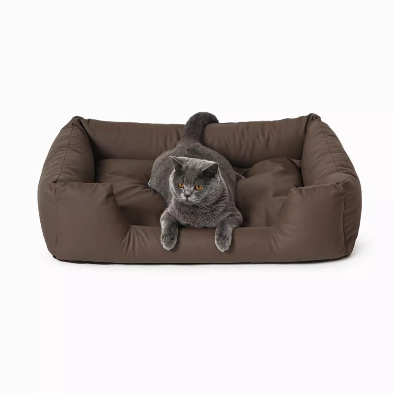 Non-stick Hair Waterproof Semi-enclosed Pet Bed