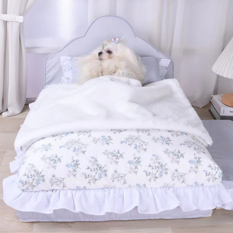 Pure Cotton Detachable Washable Pet Soft Bed