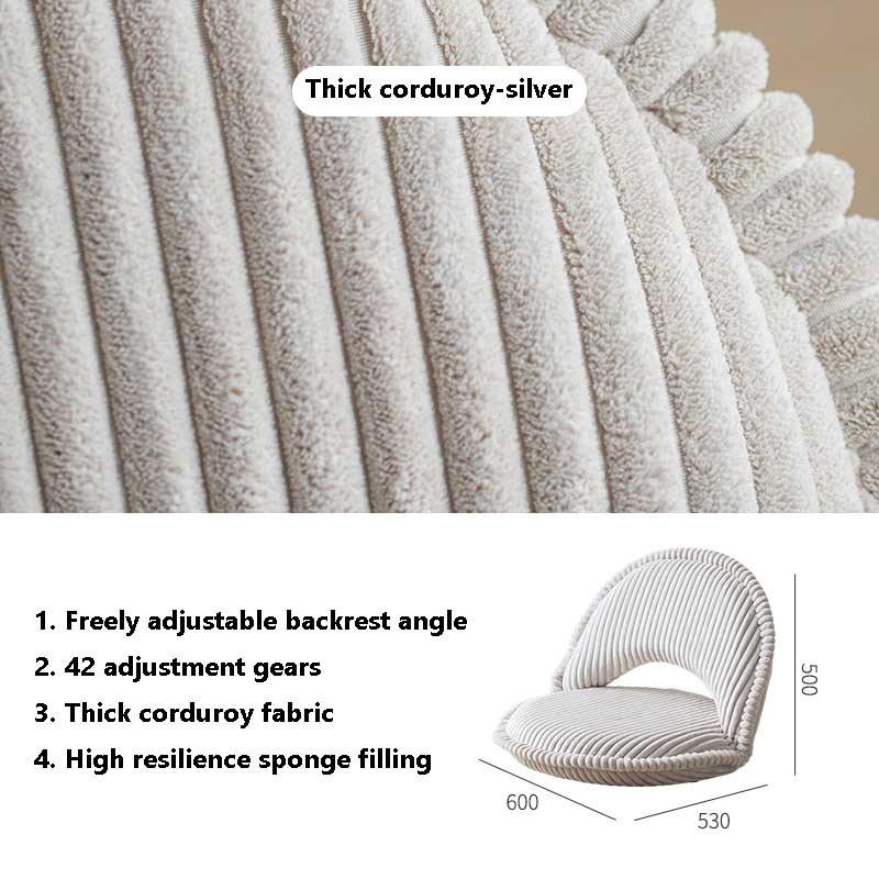 Adjustable Backrest Sofa Folding Seat