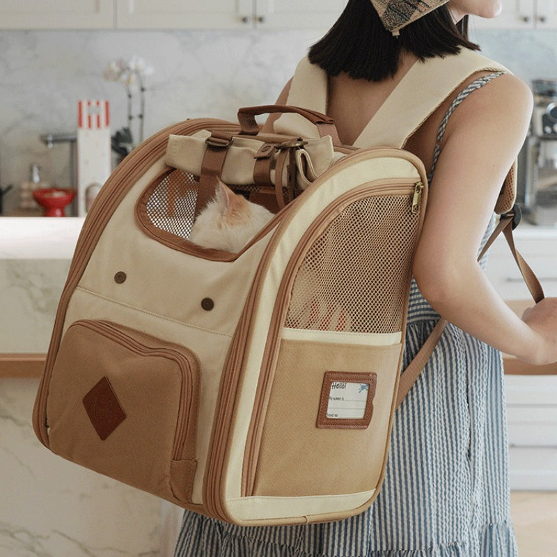 Large Capacity Pet Cat Portable Backpack