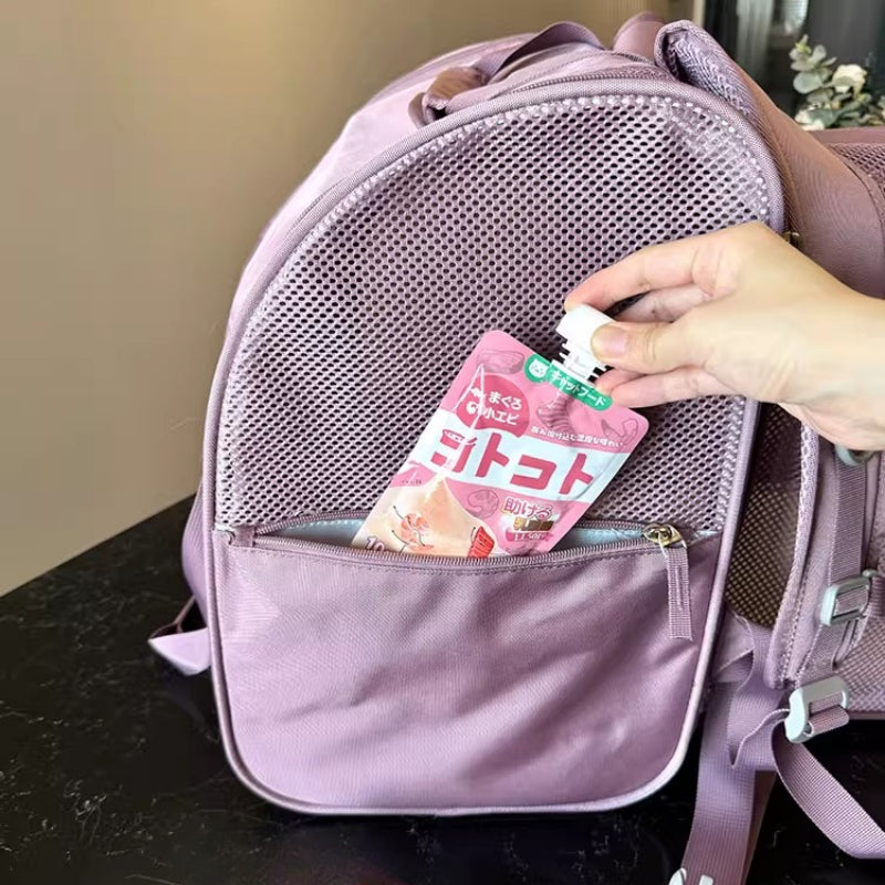 Breathable and Expandable Portable Cat Backpack