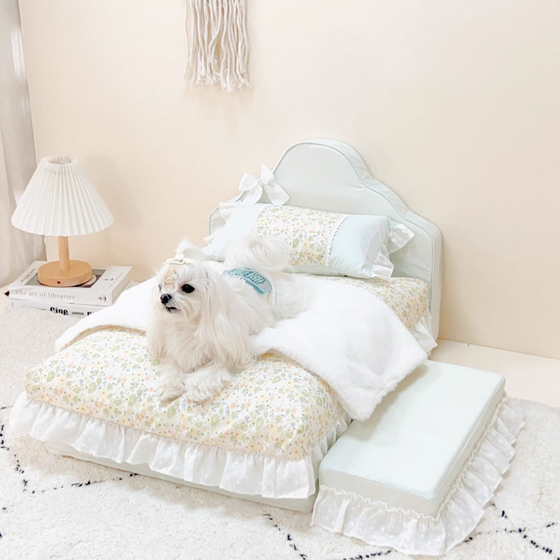 Pure Cotton Detachable Washable Pet Soft Bed