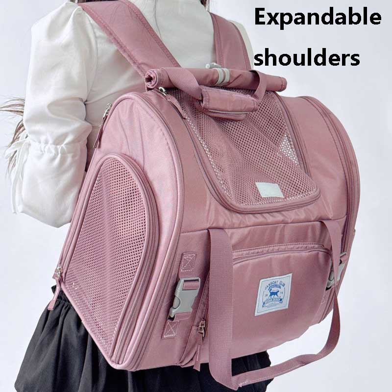 Breathable and Expandable Portable Cat Backpack