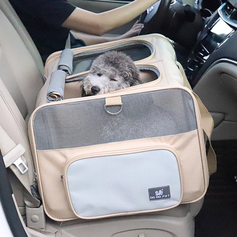 Isolation Large Breathable Pet Car Bag