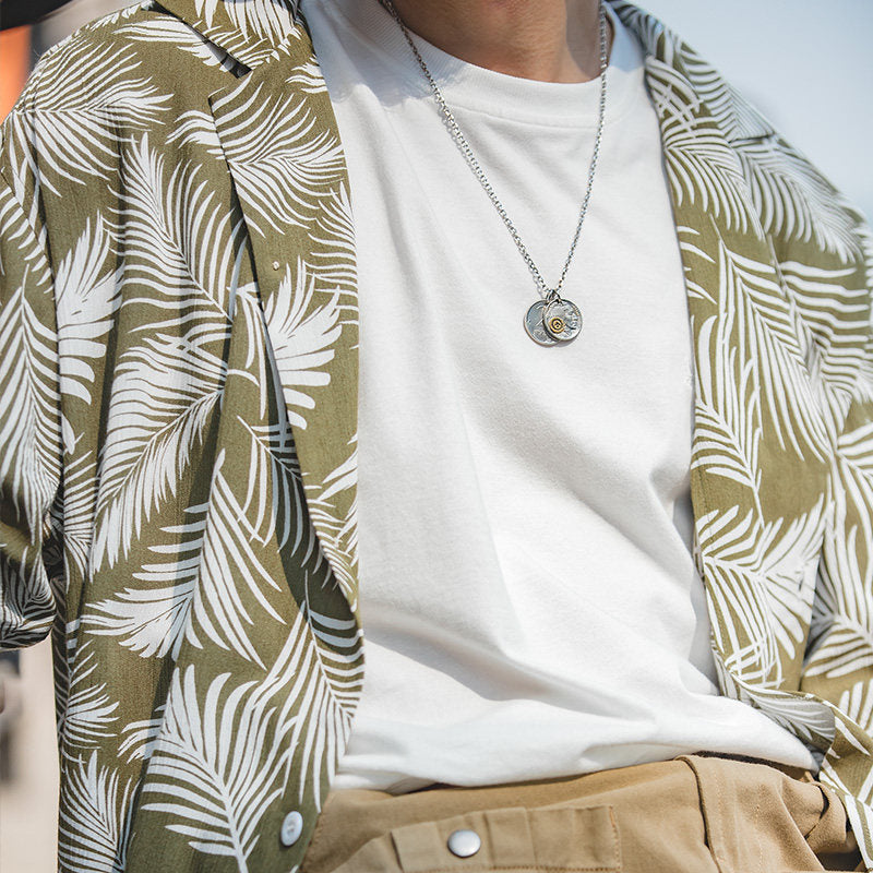 Retro Beach Hawaiian Short Sleeve Shirt