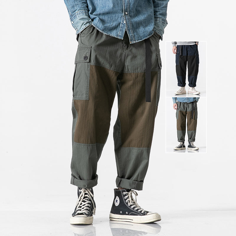 Retro Hip-hop Wide-leg Straight-leg Pants