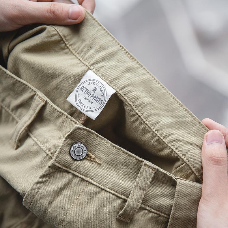 Retro Camouflage Big Pockets Shorts