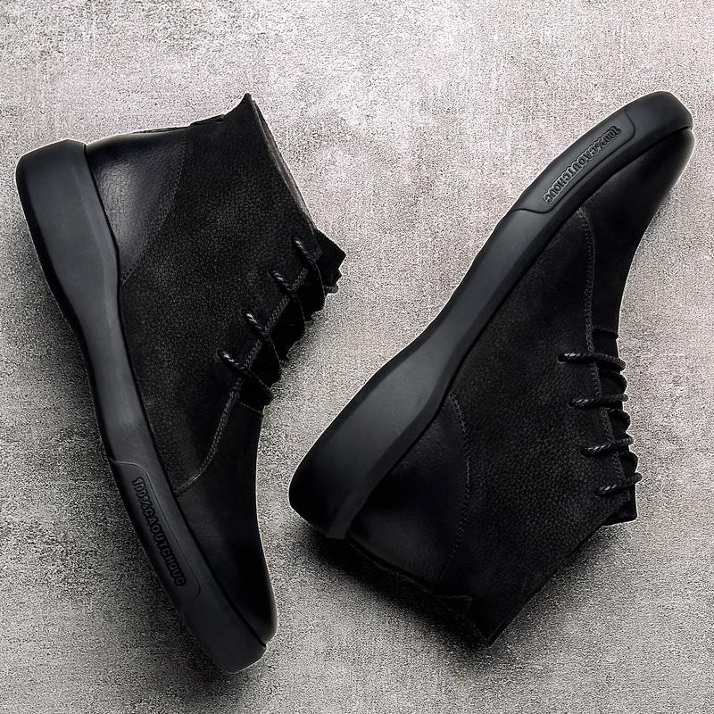 Leather Casual Boots