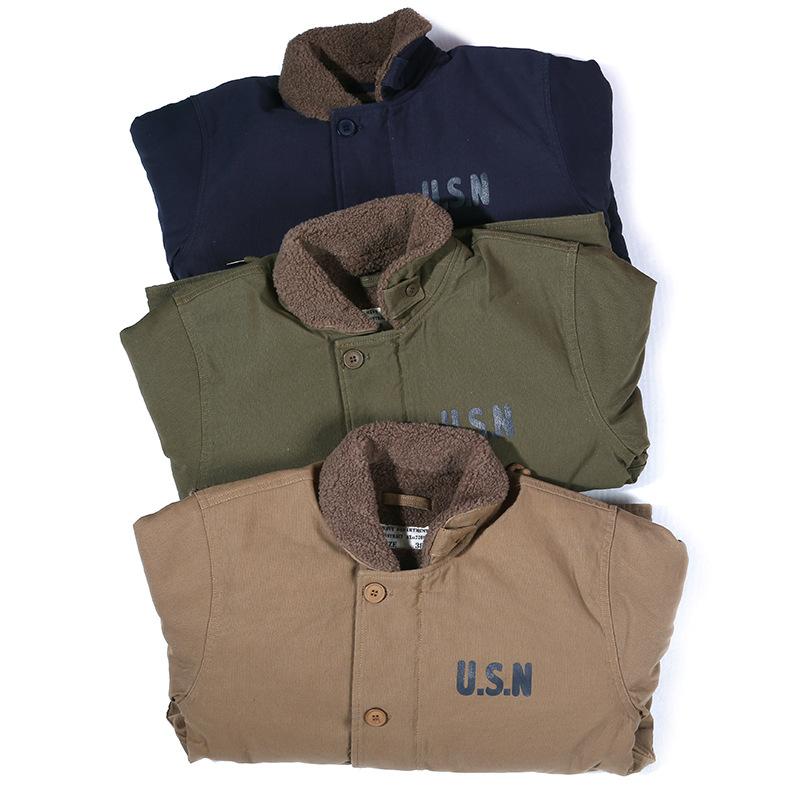 1940s USN 3st N-1 Woolen Deck Jacket