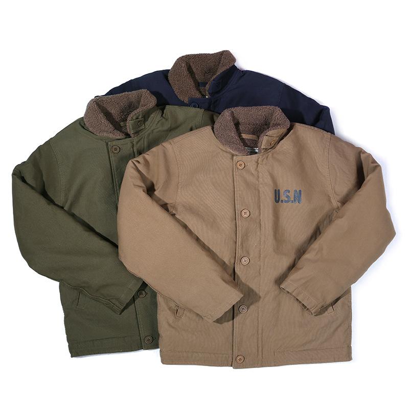 1940s USN 3st N-1 Woolen Deck Jacket