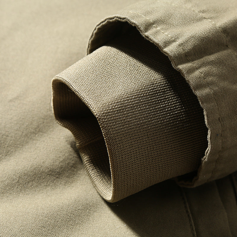 Men's Winter Plush Lamb Wool Coat Work Jacket