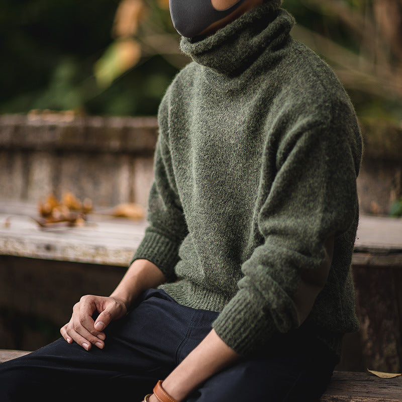 Coarse Knitted Turtleneck