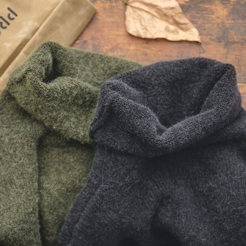 Coarse Knitted Turtleneck