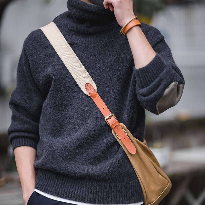 Coarse Knitted Turtleneck