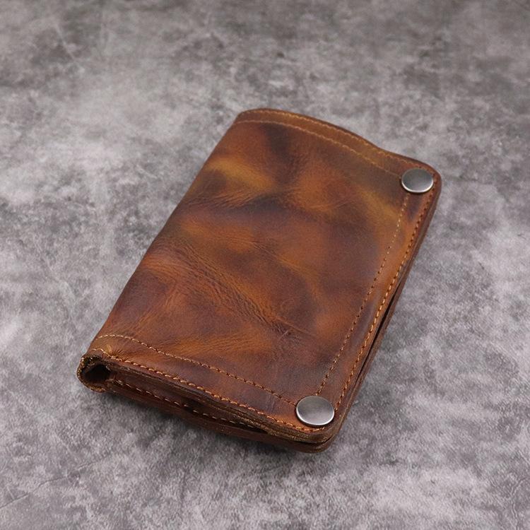 Handmade Leather Wallet Multi-card Slots Wallet