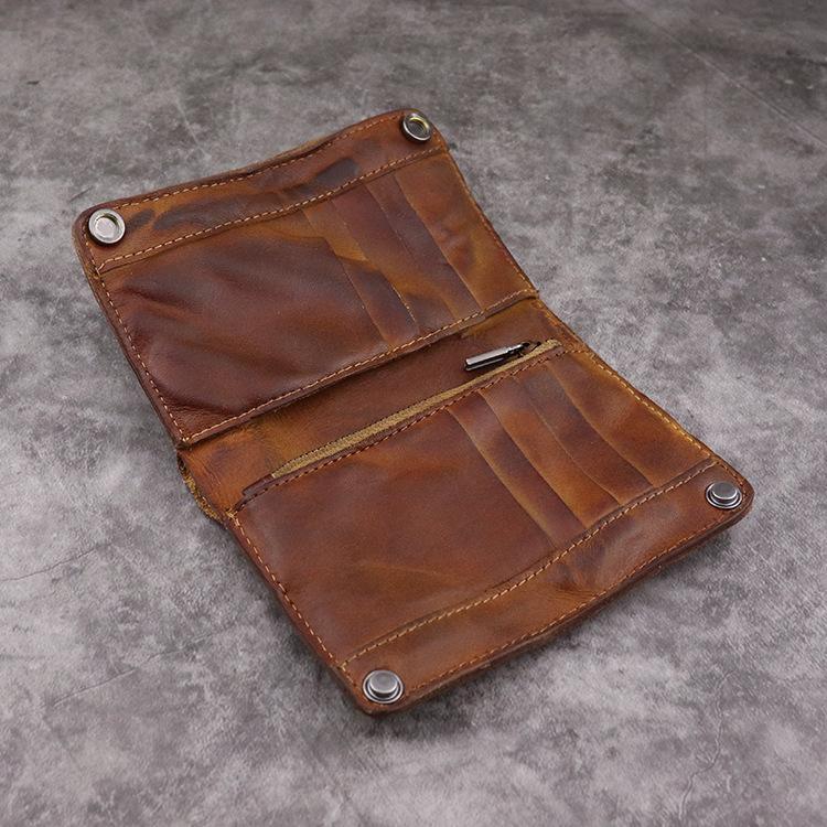 Handmade Leather Wallet Multi-card Slots Wallet