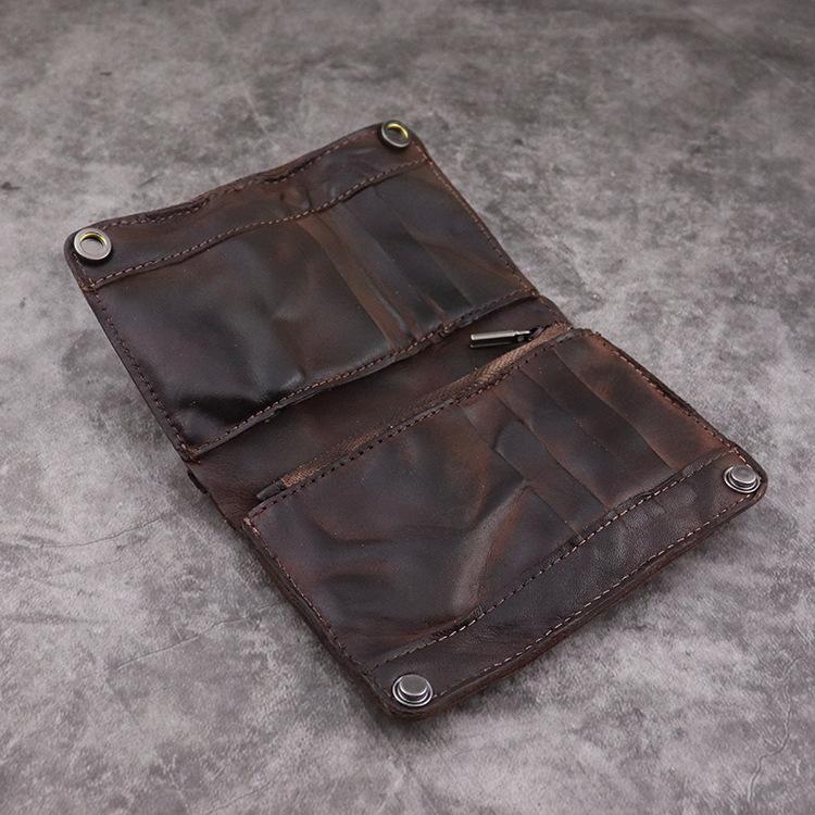 Handmade Leather Wallet Multi-card Slots Wallet