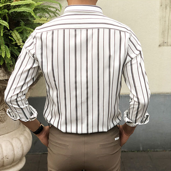 Men Striped Shirt