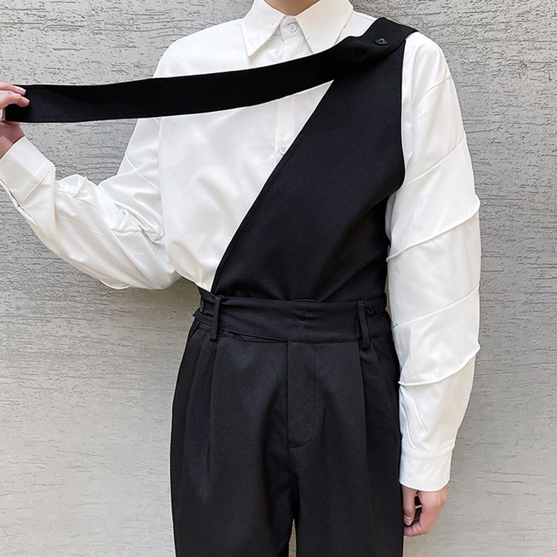 Men's Vest Detachable Jumpsuit