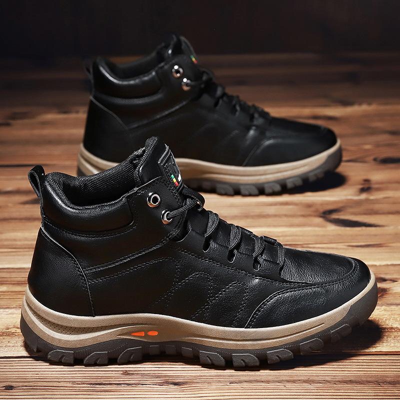 Men's High-top Anti-skid Warm Outdoor Shoes