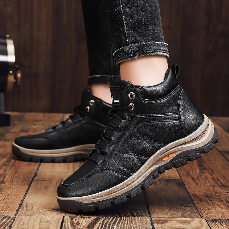 Men's High-top Anti-skid Warm Outdoor Shoes