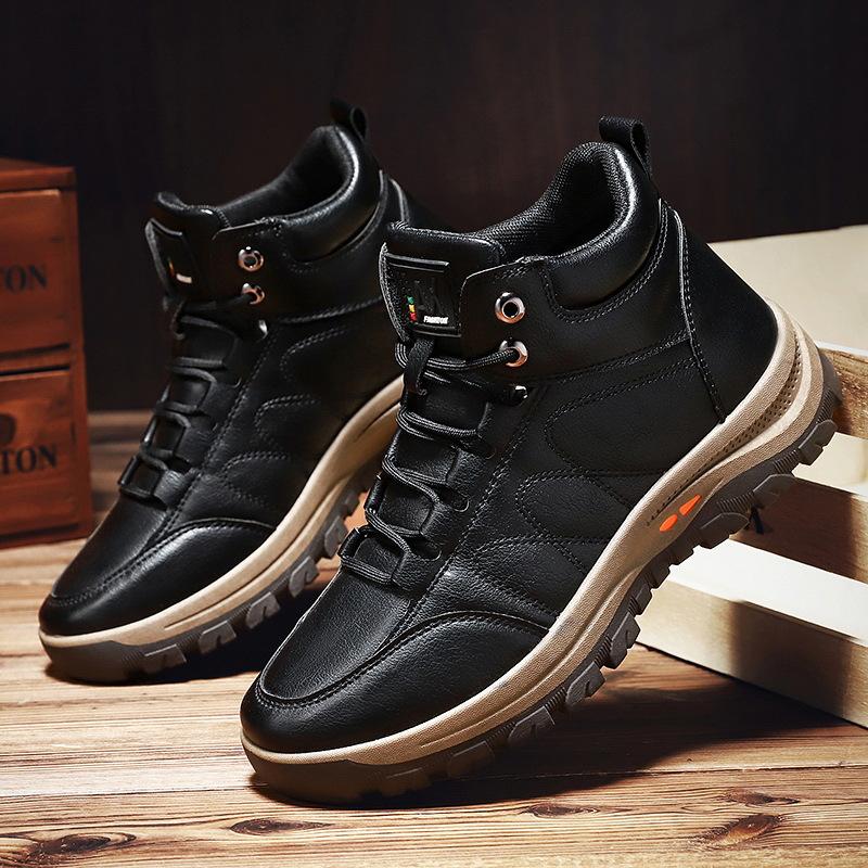 Men's High-top Anti-skid Warm Outdoor Shoes