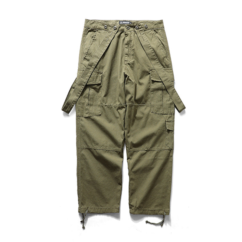 Military Style Camouflage Multi-pocket Overalls