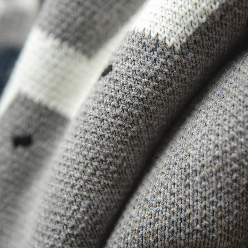Men's Winter Casual Crew Neck Sweater