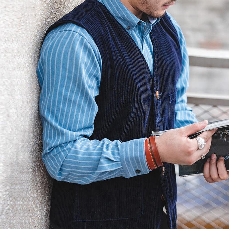 Men's Western Vintage Autumn Corduroy Vest