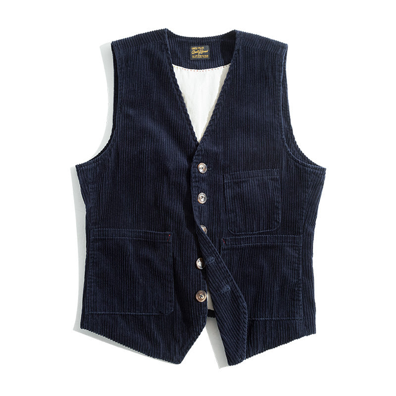 Men's Western Vintage Autumn Corduroy Vest
