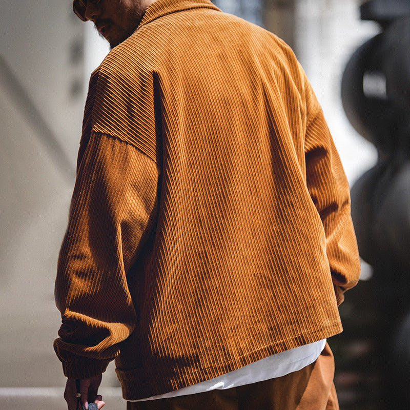 Oversize Vintage Corduroy Suit Jacket Blazer