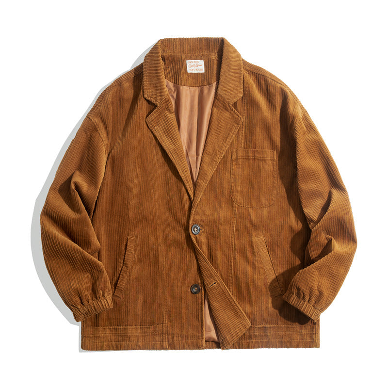 Oversize Vintage Corduroy Suit Jacket Blazer