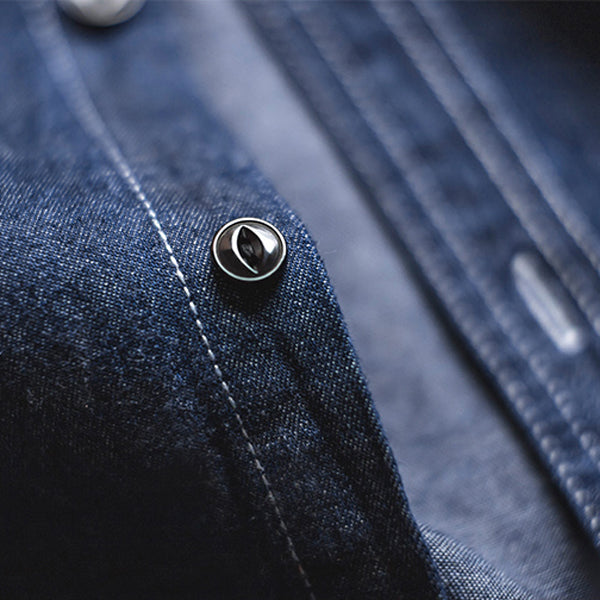 Retro Denim Shirt Long-sleeved Shirt