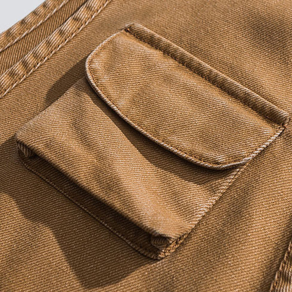 Retro Multi-pocket Tool Cargo Vest