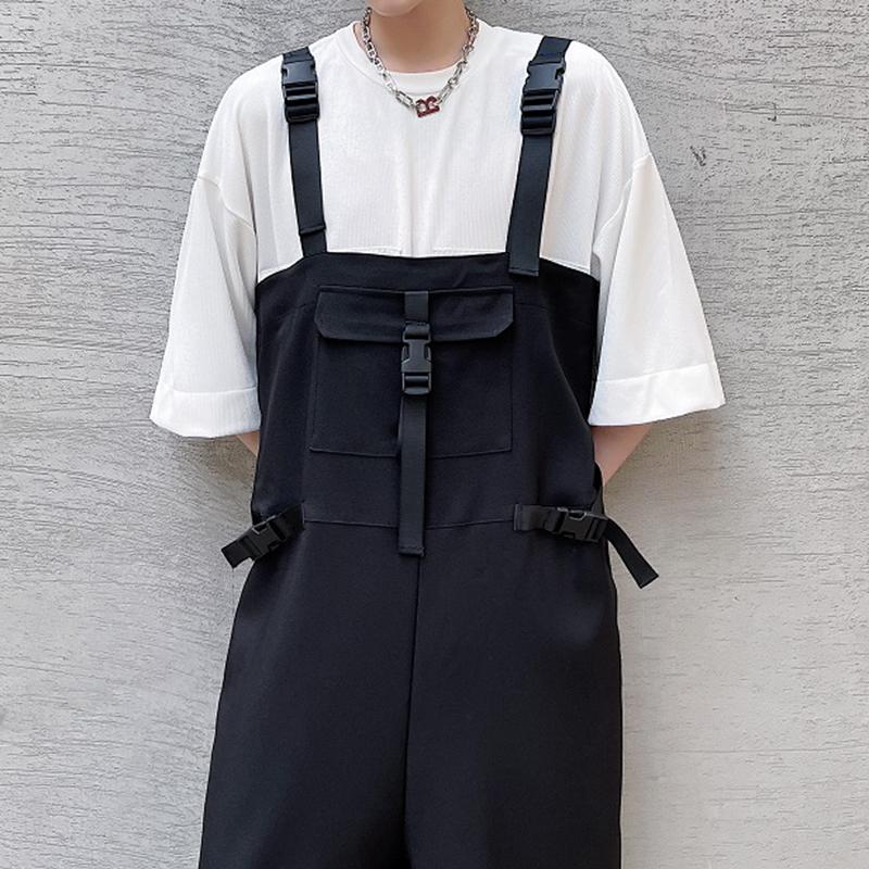 Men's Adjustable Baggy Strappy Jumpsuit