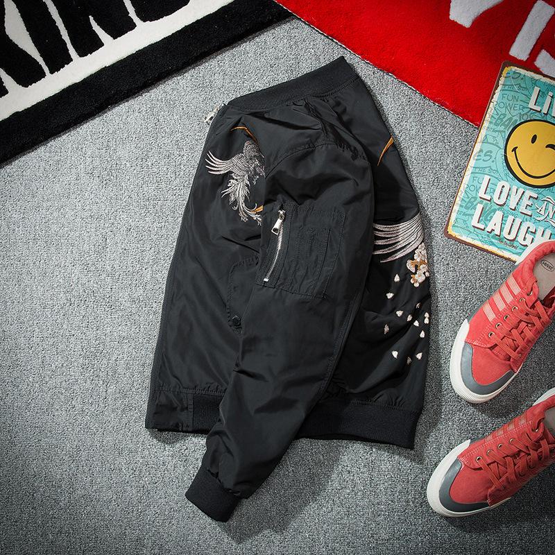 Phoenix Embroidered Bomber Cyberpunk 2077 Jacket