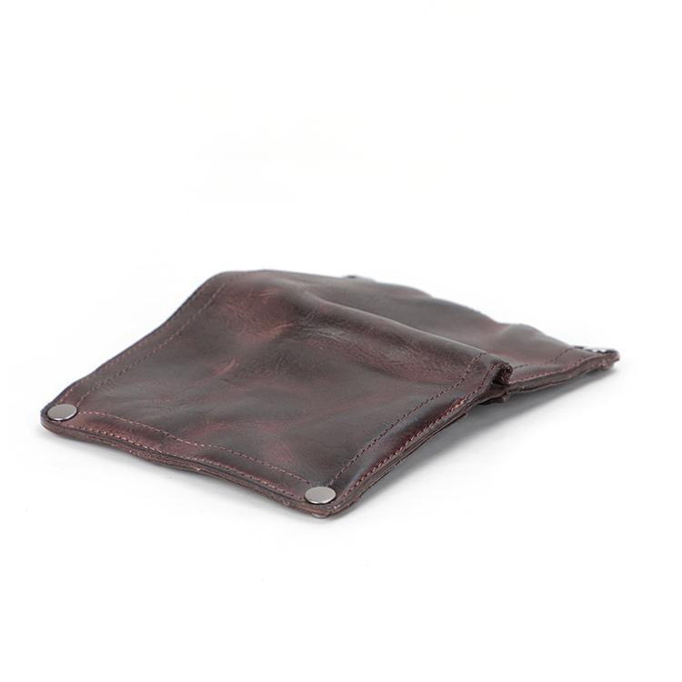 Vintage Italian Distressed Bifold Men's Western Wallet
