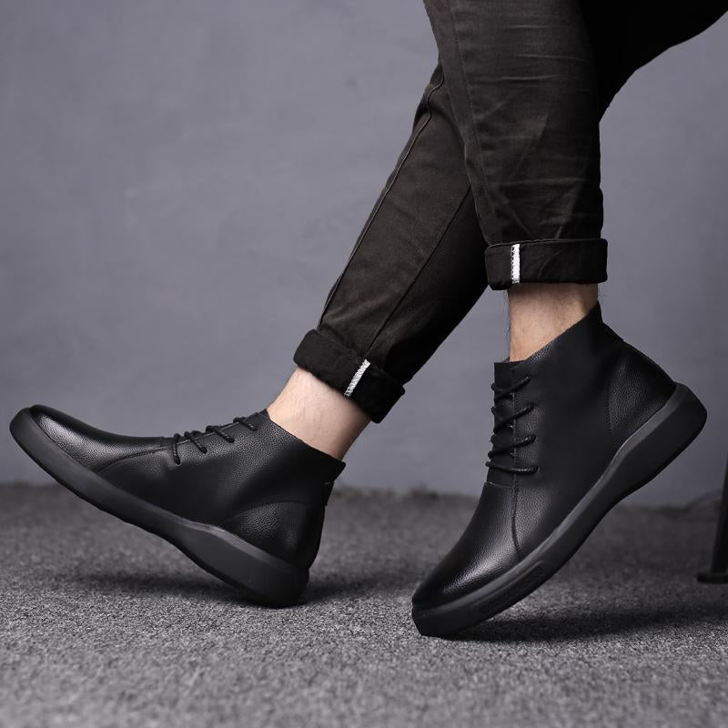 Leather Casual Boots