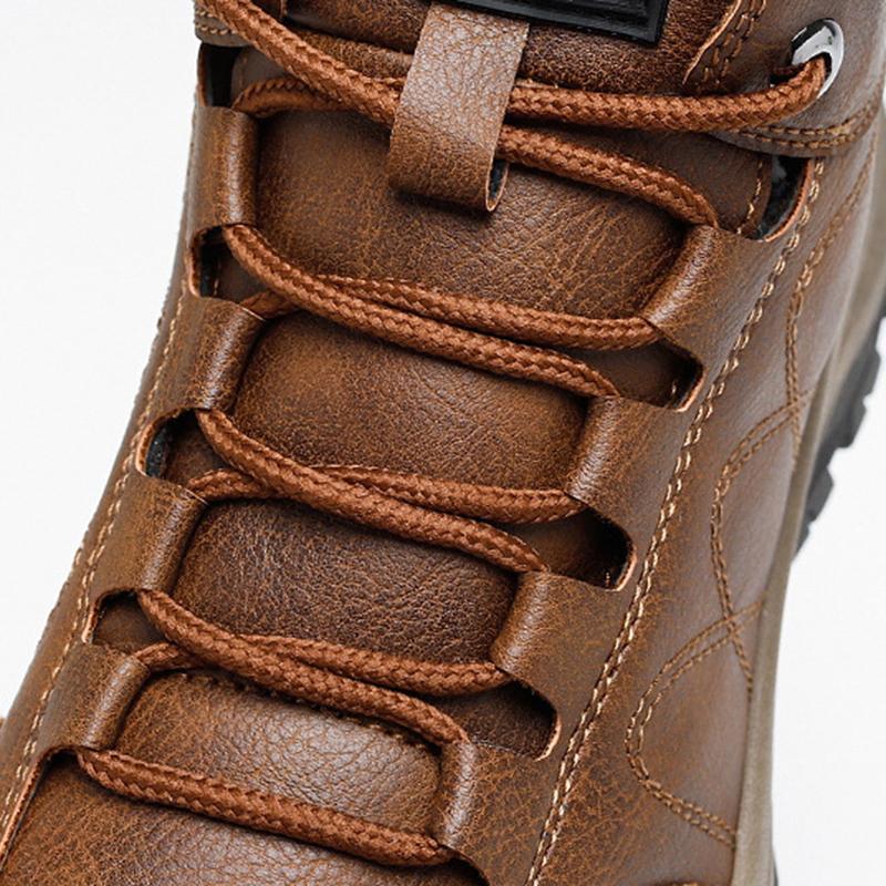 Men's High-top Anti-skid Warm Outdoor Shoes