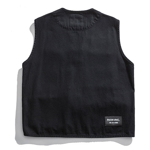 Retro Multi-pocket Tool Cargo Vest