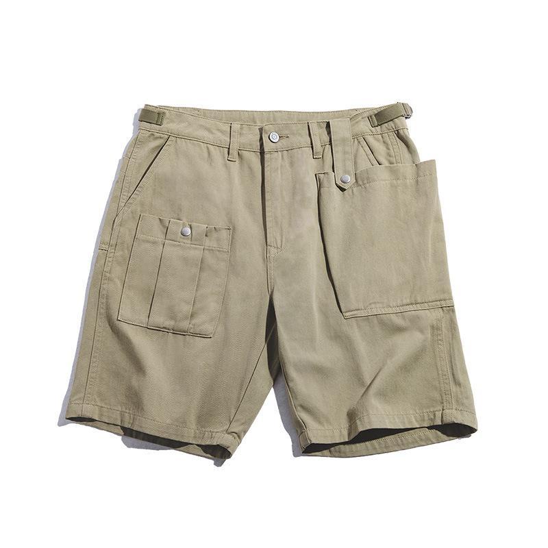 Retro Camouflage Big Pockets Shorts