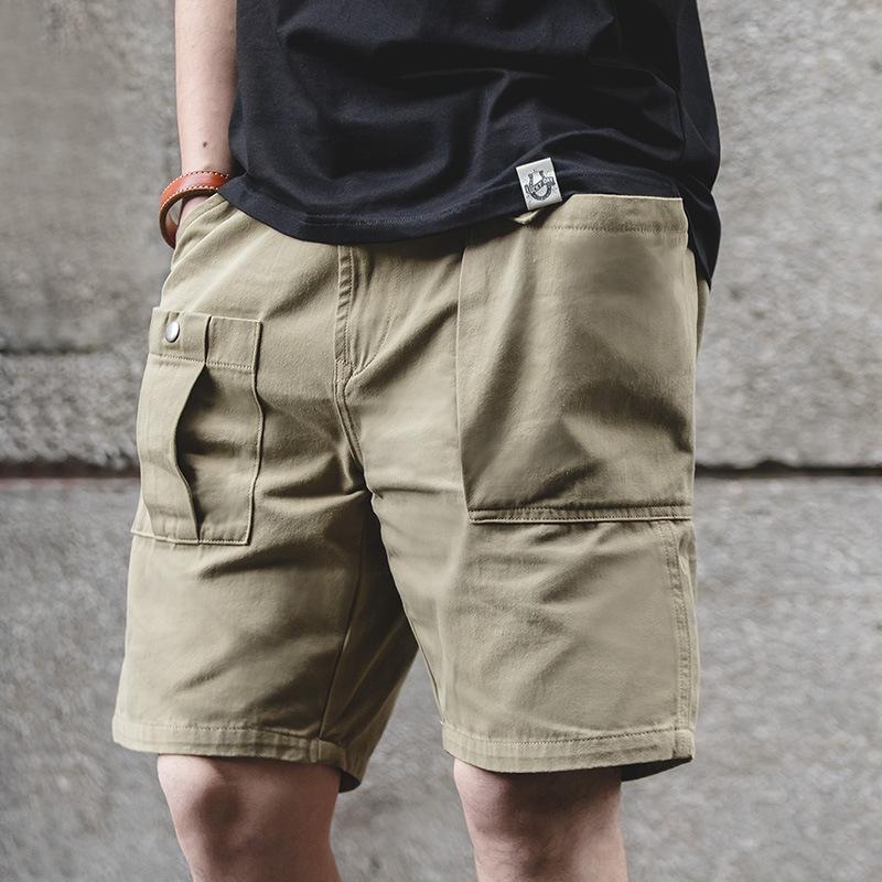 Retro Camouflage Big Pockets Shorts