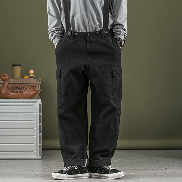 Military Style Camouflage Multi-pocket Overalls