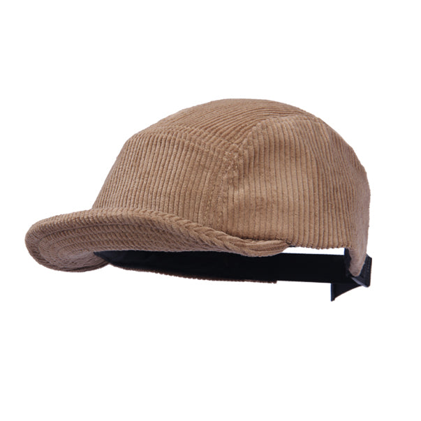 Vintage Corduroy Cap With Short Brim